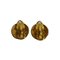 Chanel 29 Engraved Here Mark Metal Fittings Earrings Gold 12842, Set of 2, Image 2