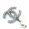 Pearl Coco Mark Brooch from Chanel 1
