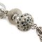 Bracciale metallo/finta perla argento di Chanel, Immagine 3