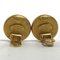 Chanel 93a Gp Gold Earrings from Chanel, Set of 2 3