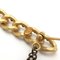 Coco Mark Chain Pin Brosche Gp Strass Gold Schwarz 01a von Chanel 5