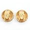 Chanel Mademoiselle Earrings Metal Ladies Gold, Set of 2, Image 3