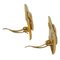 Chanel Earrings Ladies Brand Gold Diamond Motif, Set of 2 9