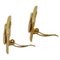 Chanel Earrings Ladies Brand Gold Diamond Motif, Set of 2 8