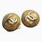 Gold Earrings from Chanel, Set of 2 1