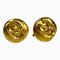 96P Coco Mark Motif Ear Cuff Earrings in Gold from Chanel, 1996, Set of 2 1