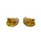 96P Coco Mark Motif Ear Cuff Earrings in Gold from Chanel, 1996, Set of 2 2