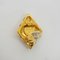 Chanel Rhombus Matelasse Stone Earrings Clear X Gold Women's, Set of 2, Image 4