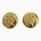 Chanel Mademoiselle Gold Color Brand Accessories Earrings Ladies, Set of 2 1