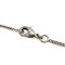 Cocomark Necklace Pendant Metal Rhinestone Black Stone Silver 08C from Chanel, Image 5