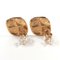 Matelasse Diamond Shape Earrings from Chanel, Set of 2, Image 4