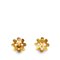 Chanel Coco Mark Flower Motif Earrings Gold Plated Ladies, Set of 2 2