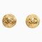 Coco Mark Earrings in Gold Plate from Chanel, Set of 2 1