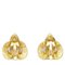 Coco Mark Heart Motif Earrings in Gold Plate from Chanel, Set of 2 3
