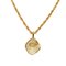 CHANEL Necklace Gold Plated Women's 3