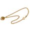 CHANEL Necklace Gold Plated Women's 4