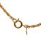 CHANEL Necklace Gold Plated Women's 8