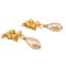 Chanel Fake Pearl 95P Coco Mark Earrings Gold Women's Z0005136, Set of 2 4