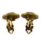 Chanel Wood Shell Button 94A Here Mark Earrings Gold Ladies Z0005002, Set of 2 5