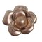 Corsage CC Logo Camellia OOT Champagne Gold Brooch from Chanel, Image 1