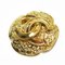 Brooch Here Mark Metal Gold Ladies from Chanel 1