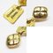 Chanel Metall Gold Ohrringe für Damen, 2er Set 5