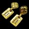 Chanel Metal Gold Earrings For Women, Set of 2, Image 1