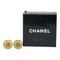 Chanel Chain Coco Mark Earrings Gold Plated Women's, Set of 2 4
