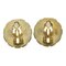 Chanel Chain Coco Mark Earrings Gold Plated Women's, Set of 2, Image 2