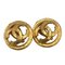 Coco Mark Earrings in Gold from Chanel, Set of 2, Image 3