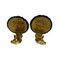 93a Coco Mark Matelasse Round Earrings Black Ladies from Chanel, Set of 2 4
