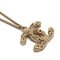 Cocomark no.5 Ribbon Necklace Pendant Gp Champagne Gold 06p from Chanel, Image 4