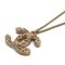 Cocomark no.5 Ribbon Necklace Pendant Gp Champagne Gold 06p from Chanel, Image 3