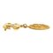 Brooch Coco Mark Metal Gold Womens from Chanel 2