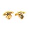 Earrings Here Mark Metal Gold Ladies from Chanel, Set of 2 3