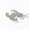 Halsketten-Anhänger Here Mark Cc Punching Silber A27967 von Chanel 3