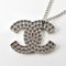 Necklace Pendant Here Mark Cc Punching Silver A27967 from Chanel, Image 1