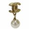 Ohrringe aus Gold mit künstlichen Perlen von Chanel, 2 . Set 2