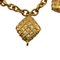 Matelasse Diamond Necklace in Gold from Chanel 3