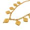 Matelasse Diamond Necklace in Gold from Chanel 1