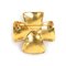 Spilla Coco Mark in metallo dorato da donna di Chanel, Immagine 4