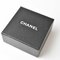Chanel Earrings Coco Mark Cc Rhinestone Gunmetal Black, Set of 2, Image 7