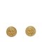 Coco Mark Earrings Gold Plated Ladies from Chanel, Set of 2 1