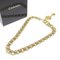 Vergoldete Vintage Damen Halskette von Chanel 7