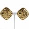 Vitnage Here Mark Earrings 94A in Gold Plated from Chanel, Set of 2 1