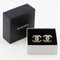Coco Mark Earrings in Plastic from Chanel, France, Set of 2 6