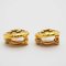 Chanel Round Coco Mark Earrings Gold Medium Size, Set of 2 2