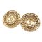 Coco Round Ladies Earrings from Chanel, Set of 2 1