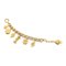 CHANEL Mademoiselle Chain Bracelet Gold Vintage Accessories 2