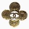 Cocomark Brooch with Flower Motif from Chanel 1
